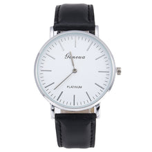 Load image into Gallery viewer, Men's Quartz Watch Retro Simple Leather Band Watch Analog Ultra Thin Dial Quartz Wrist Watch שעון גברים horloge man