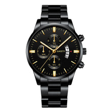 Load image into Gallery viewer, Fashion Business Watches Luxury Men'S Stainless Steel Male Quartz Watch Man Wristwatch Military Sport Clock Relogio Masculino