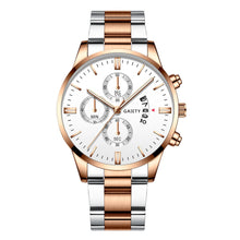 Load image into Gallery viewer, Fashion Business Watches Luxury Men'S Stainless Steel Male Quartz Watch Man Wristwatch Military Sport Clock Relogio Masculino