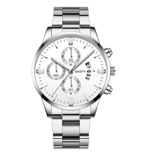 Load image into Gallery viewer, Fashion Business Watches Luxury Men'S Stainless Steel Male Quartz Watch Man Wristwatch Military Sport Clock Relogio Masculino