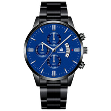 Load image into Gallery viewer, Fashion Business Watches Luxury Men'S Stainless Steel Male Quartz Watch Man Wristwatch Military Sport Clock Relogio Masculino