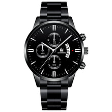 Load image into Gallery viewer, Fashion Business Watches Luxury Men'S Stainless Steel Male Quartz Watch Man Wristwatch Military Sport Clock Relogio Masculino