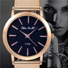 Load image into Gallery viewer, Ultra thin Ladies Watch Brand Luxury Women Watches Rose Gold Stainless Steel Quartz Calendar Wrist Watch montre femme Feminin Fi