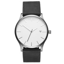 Load image into Gallery viewer, Men's watch 2019 Unisex Fashion Leather Band men Quartz Men's Wrist Watch Clock Minimalist watch montre homme erkek kol saati