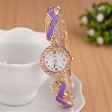 Load image into Gallery viewer, 2019 nouvelle marque JW Bracelet montres femmes luxe cristal robe montres horloge femmes quartz pour mode décontractée montre reloj mujer