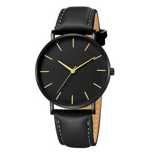 Load image into Gallery viewer, Luxury Watch Men Ultra-thin leather band Quartz Wrist Watch Male Clock reloj hombre relogio masculino Men's Quartz Casual Watch