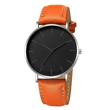 Load image into Gallery viewer, Luxury Watch Men Ultra-thin leather band Quartz Wrist Watch Male Clock reloj hombre relogio masculino Men's Quartz Casual Watch