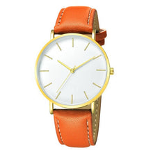 Load image into Gallery viewer, Luxury Watch Men Ultra-thin leather band Quartz Wrist Watch Male Clock reloj hombre relogio masculino Men's Quartz Casual Watch