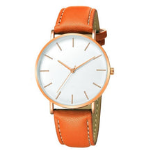 Load image into Gallery viewer, Luxury Watch Men Ultra-thin leather band Quartz Wrist Watch Male Clock reloj hombre relogio masculino Men's Quartz Casual Watch