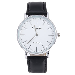 Men's Quartz Watch Retro Simple  Leather Band Watch Analog Ultra Thin Dial Quartz Wrist Watch שעון גברים horloge man