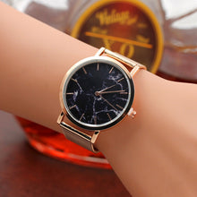 Load image into Gallery viewer, Fashion Big Brand Women Stainless Steel Strap Quartz Wrist Watch Luxury Simple Style Designed Watches Women&#39;s Clock
