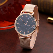 Load image into Gallery viewer, Fashion Big Brand Women Stainless Steel Strap Quartz Wrist Watch Luxury Simple Style Designed Watches Women&#39;s Clock
