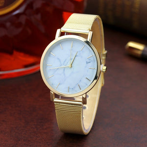 Fashion Big Brand Women Stainless Steel Strap Quartz Wrist Watch Luxury Simple Style Designed Watches Women's Clock