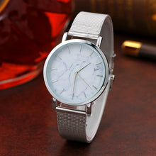 Load image into Gallery viewer, Fashion Big Brand Women Stainless Steel Strap Quartz Wrist Watch Luxury Simple Style Designed Watches Women&#39;s Clock
