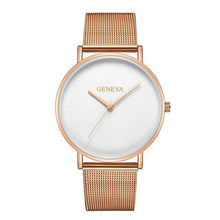 Load image into Gallery viewer, women&#39;s watch Bayan Kol Saati fashion gold Rose watch for women silver woman reloj mujer saat relogio zegarek damski watch
