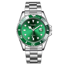 Load image into Gallery viewer, Men's Watch New Luxury Business Watch Men Waterproof Date Green Dial Watches Fashion Male Clock Wrist Watch Relogio Masculino
