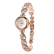 Load image into Gallery viewer, Watches Women Luxury New Brand Bracelet Crystal Dress Wristwatches Clock Women&#39;s Fashion Casual Gift Quartz Watch Reloj Mujer*M
