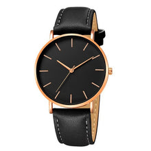 Load image into Gallery viewer, Luxury Watch Men Ultra-thin leather band Quartz Wrist Watch Male Clock reloj hombre relogio masculino Men&#39;s Quartz Casual Watch
