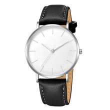 Load image into Gallery viewer, Luxury Watch Men Ultra-thin leather band Quartz Wrist Watch Male Clock reloj hombre relogio masculino Men&#39;s Quartz Casual Watch
