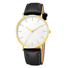 Load image into Gallery viewer, Luxury Watch Men Ultra-thin leather band Quartz Wrist Watch Male Clock reloj hombre relogio masculino Men&#39;s Quartz Casual Watch
